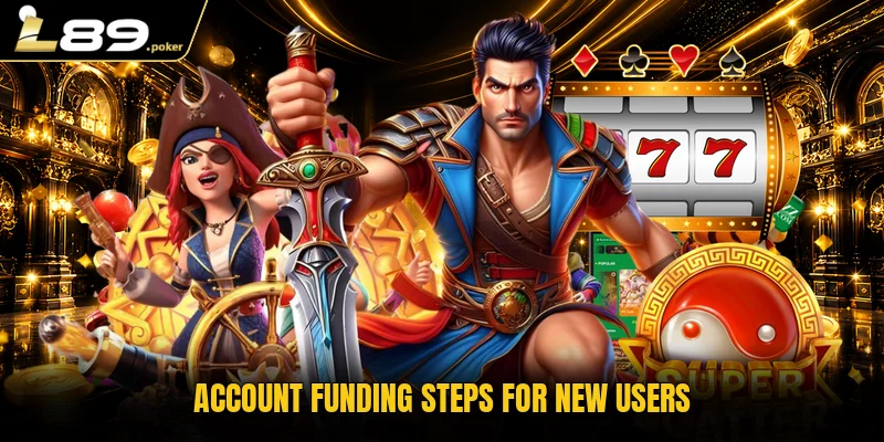 Deposit Methods and Account Funding Guide for Users 2 Account funding steps for new users
