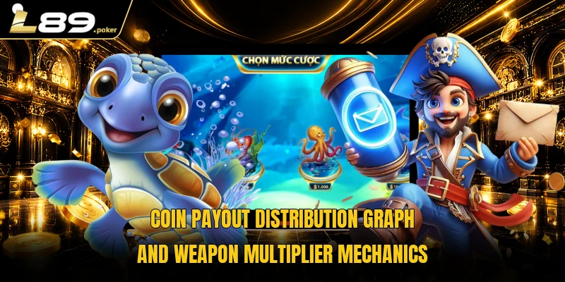 Cash Fish: Ultimate Guide To Ocean Tactics 4 Coin payout distribution graph and weapon multiplier mechanics