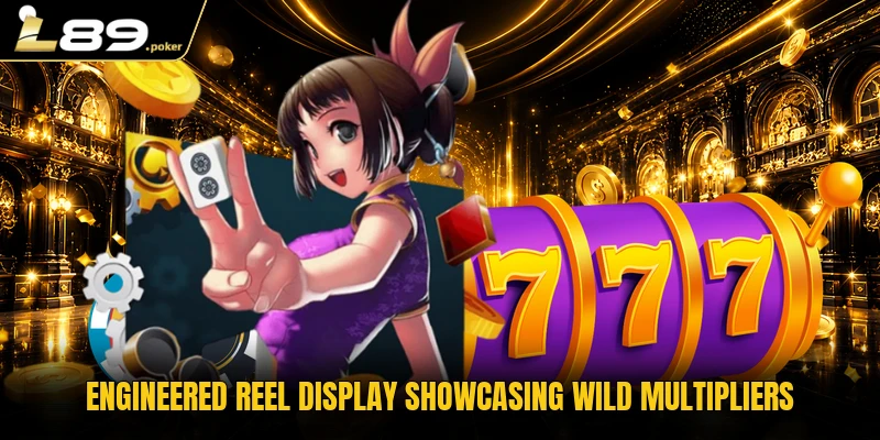 Video Slots Architecture & Technical Igaming Mechanics 3 Engineered reel display showcasing wild multipliers