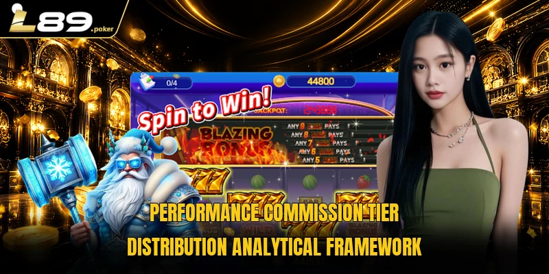 Performance commission tier distribution analytical framework