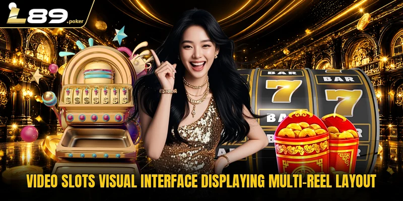 Video Slots Architecture & Technical Igaming Mechanics 2 Video slots visual interface displaying multi-reel layout